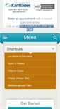 Mobile Screenshot of karmanos.org